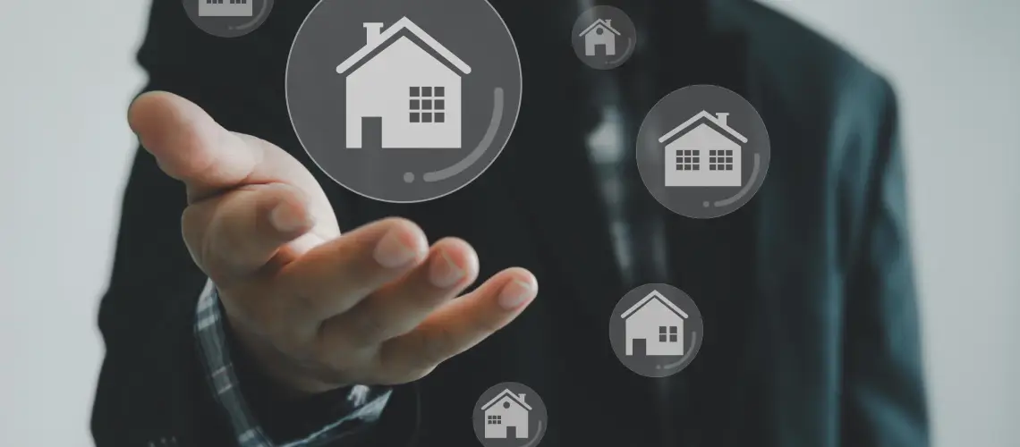 A property valuer assessing a house in Melbourne suburb