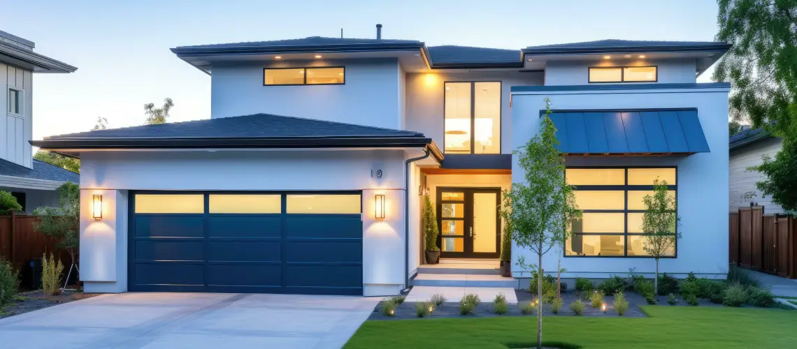 Certified valuer handing a property valuation report to Australian homeowners